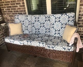 Patio sofa