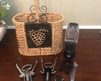 Lots of great wine accessories