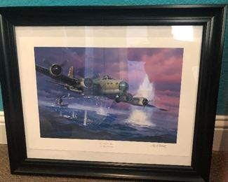 “Close Call” by Roy Grinnell signed 
