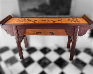 $295
Morgan City
Asian Hand-Painted, Carved Altar 