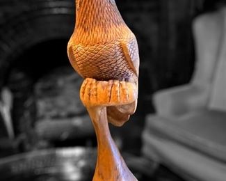 $15
Morgan City
Wood-Carved Bird Statue