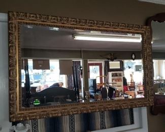 Lsrge Italian carved frame mirror 