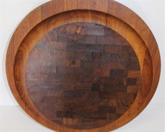 vintage Dansk teak cutting board 