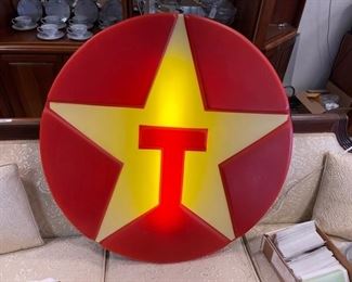 Huge Texaco Vintage Sign 