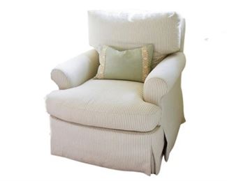 75. Upholstered Armchair
