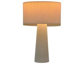 81. Ribbed Contemporary Table Lamp