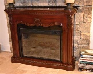 137. Fireplace Style Heater