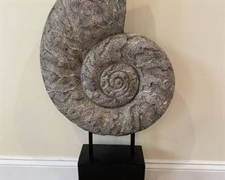 Charming Ammonite Sculpture