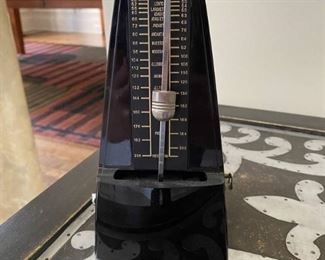 Mechanical Metronome in Black