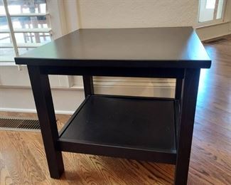 Square 2 Tier Accent End Table