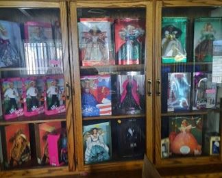 several Barbie's 