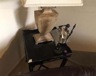 Lamp & table