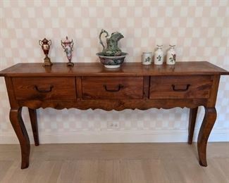 Antique French Provincial Console Table