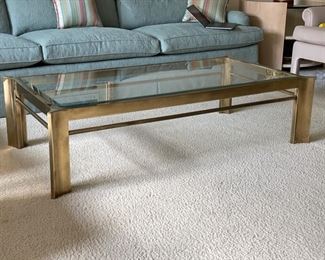 Mastercraft-style cocktail table. Measures 50" L x 30" W x 15" H. Photo 2 of 2.