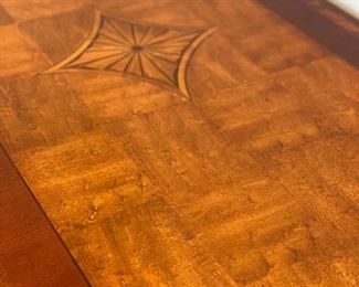 Vintage writing desk. Measures 52" W x 26" D x 31" H. Photo 2 of 3.