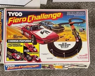 Tyco Fiero Challenge race track.