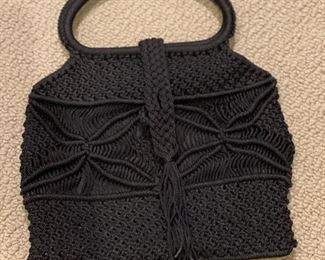 Vintage crochet purse.