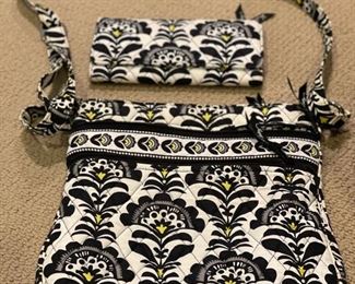 Vera Bradley cross body bag and wallet. Photo 1 of 2.