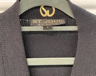 Vintage St. John Basics black sweater. Size P. Photo 2 of 2