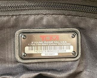 Tumi carryon duffle. Photo 2 of 2.