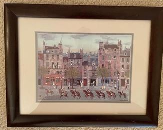 Michel Delacroix lithograph.