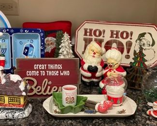 Sample of Christmas decorations.