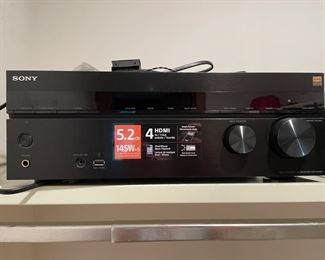 Sony receiver (amp & tuner).