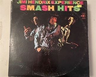 Jimi Hendrix Experience Smash Hits album.