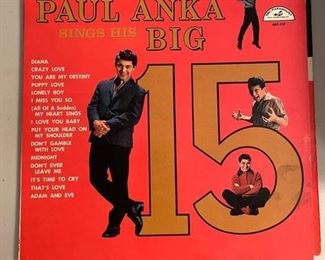 Paul Anka Big 15 album.