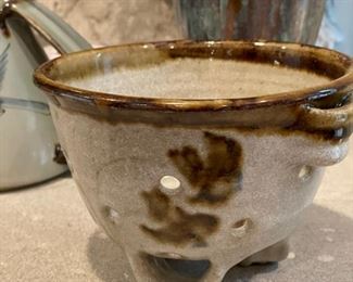 Mexican Pottery - Colander.