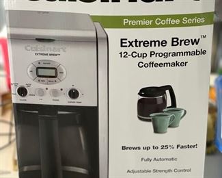 Cuisinart 12-cup Extreme Brew coffee maker.