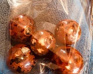 Antique Bennington marbles, large size 