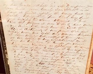 January 18, 1863
Civil War letters, George W Bridges (?) 10th Regiment, Tennessee Calvary
Murfreesboro 