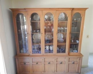 Epic 2 piece storage hutch and server