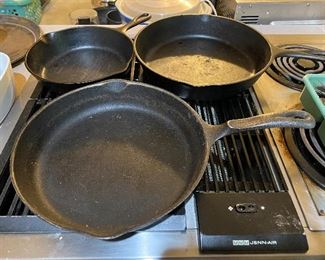Cast Iron Frying Pans (Wagner)