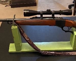 Nice Sturm Ruger 7mm Remington Magnum Falling Block No. 1 Hunting Rifle with Scope (Permit or Copy of CCW Required for Purchase)