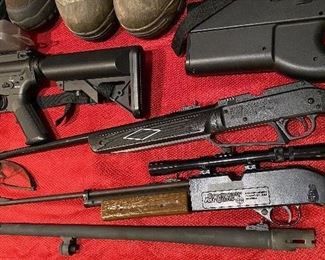 BB Rifles/Air Soft Rifles and Equipment/Paint Ball Guns and Equipment