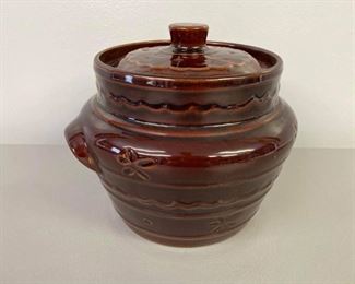 Marcrest daisy dot bean pot