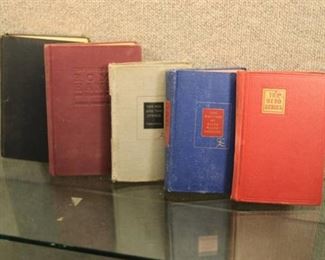 Lot of 5 Hardbound Books from 1928-1950 | Two Books on Roosevelt