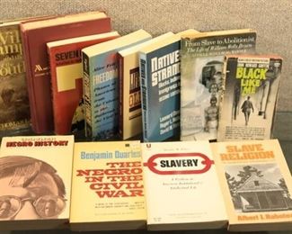 Lot of 12 Vintage Books on The Black South From Slavery to Civil Rights | Non-Fiction