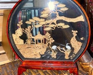 I would like to meet the person who has the patience to carve this cork art because IT AINT ME!