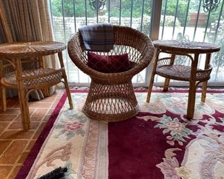 I am in love with this wicker set but wait until you see it restated later!