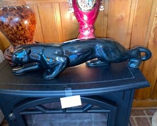 Check out this awesome MCM panther TV light.