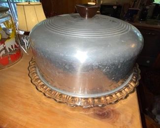 We have the cake plate, now all I need is the cake. 