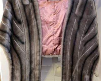 No minks were harmed during the making of this drape. It’s faux yall!