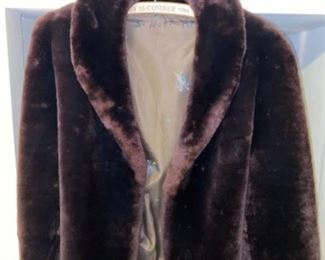 The homeowner got this coat for her 16th birthday back in the 50’s