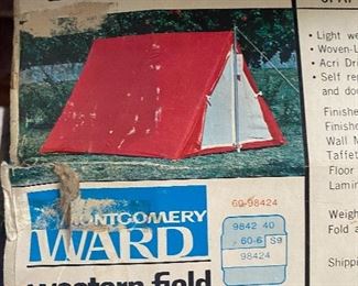 Also, assembling tents