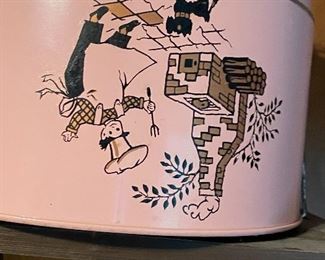 Chef and dog bbq cake carrier