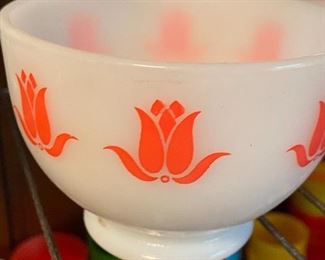 Vintage Fire King sour cream, cottage cheese bowl