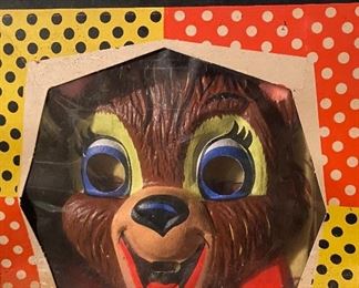 A BEARY small sample of awesome Ben Cooper Halloween masks 